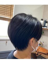 カミケン 清明店(kamiken.)&nbsp;暗髪ハンサムショート美髪すっきり垢抜け【カミケン清明店】