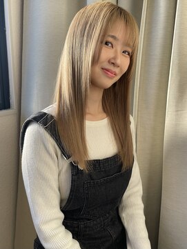 ココルアナ(coco luana) ミルクティーカラー/韓国/髪質改善/ブリーチ