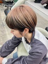 ソソ(soso)&nbsp;ピンクベージュアンブレラデザイン