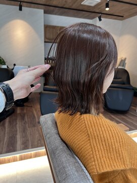 アドア 横浜(ADORE) 【ADORE横浜】外はねボブ×切りっぱなしボブ