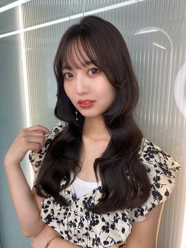 ボタン ハカタ(VOTAN hakata) 暗めオリーブカラー/レイヤーカット