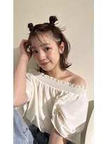 アヴァンスクロス あべのルシアス店(AVANCE.CROSS)&nbsp;シースルーバング×ボブ