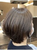 黒髪/クラゲヘアー/オリーブグレー/小顔/ココアベージュ/澤瑞絵