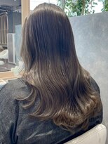 ラベルムバイエーケー(La Belleme by AK)&nbsp;ブリーチなしダブルカラーで作るオリーブグレージュ♪