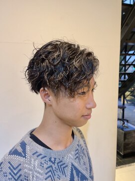 シンク ヘアーショップ(shink hair shop) かき上げツイストスパイラルパーマ