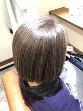 白髪ぼかしのハイライトご相談ください☆