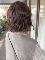 ベルバイヘアスイッチ(by hairswitch)&nbsp;ボブパーマ　アッシュカラー