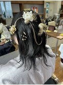 卒業式ヘア/10代20代/袴ヘアセット