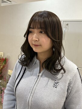 シェノン フェム 名古屋 名駅店(CHAINON×FeM#) オリーブグレージュ＊名古屋/髪質改善/レイヤーカット