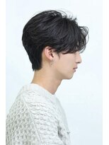 リップスヘアー 銀座(LIPPS hair)&nbsp;センターパート　毛流れ　ニュアンスパーマ