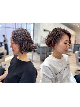 柔らかく艶のあるパーマでナチュラル＆オシャレに♪周りと差をつける上質なパーマスタイルを是非！熊本上通