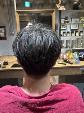 メンズココ 日本橋店(MENS COCO) ブルーブラックナチュラルマッシュ