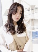 くびれヘア/前髪パーマ/レイヤーカット/こなれロング/新百合ヶ丘