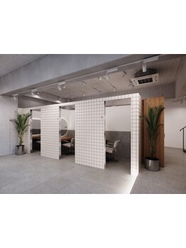 忙しい毎日を送るあなたに半個室の特別な空間でゆったりとした美容時間をご提供*[渋谷駅/原宿駅/髪質改善]