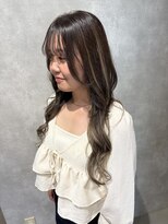ヘアーメイクチック(HAIR MAKE CHiC) オリーブベージュエクステロング