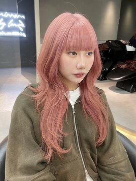 ロンドミラー 博多店(Lond Mirror) エレン指名/レイヤーカット/ハッシュカット/ブリーチ/暗めカラー