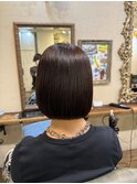 髪質改善カラーで柔らか艶髪に