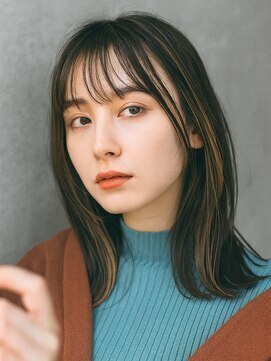 ルシードスタイルボーグルレディース(LUCIDO STYLE BOGL Lady's) アッシュブロンドのハイライト×エアタッチバレイヤージュ