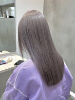 ロテ(LOTE.)&nbsp;着物ヘア/大人ガーリー/ダークアッシュ/似合わせカット/一宮