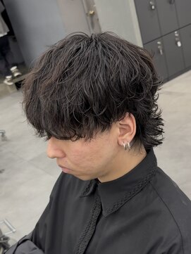 オーバルバイアピッシュ(OVARL by apish) シャドウパーマフェザーウルフツイストスパイラル波巻き