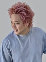 サロウィン 名古屋(SALOWIN) 韓国風/ピンクスパイキーショート