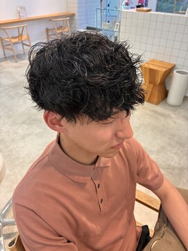 トリート 千葉店(TREAT) 20代のお客様/メンズパーマ/スパイラルパーマツイストスパイラル