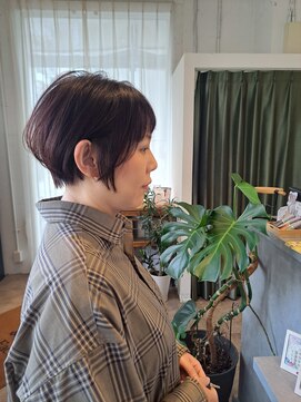トイズファクトリー(Toys Factory) ショート×ウォームブラウン