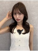 韓国ヘア レイヤーカット×柔らか透明感カラーA