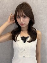 ミレバイジェニー (mirae by geny) 韓国ヘア レイヤーカット×柔らか透明感カラーA