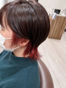 ルシードスタイル クリザンテーム ナチュラル×インナーカラー
