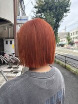 コーディアルヘア 白川本店(Cordial hair)&nbsp;オレンジカラー