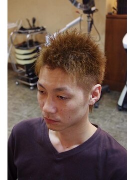 ディスパッチヘアー 甲子園店(DISPATCH HAIR) おしゃれボウズ×アップバング