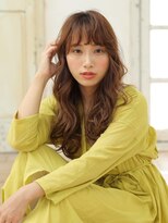 マフェ(mahae) カールバングの抜け感ロングウエーブvol.2