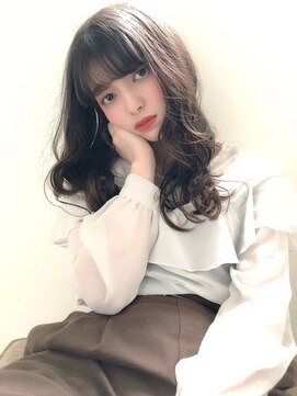 チョビー 銀座(chobii) グレージュ/デジタルパーマ/ゆるふわ/アッシュブラウン/高柳