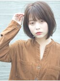 ナチュラルレイヤーボブ