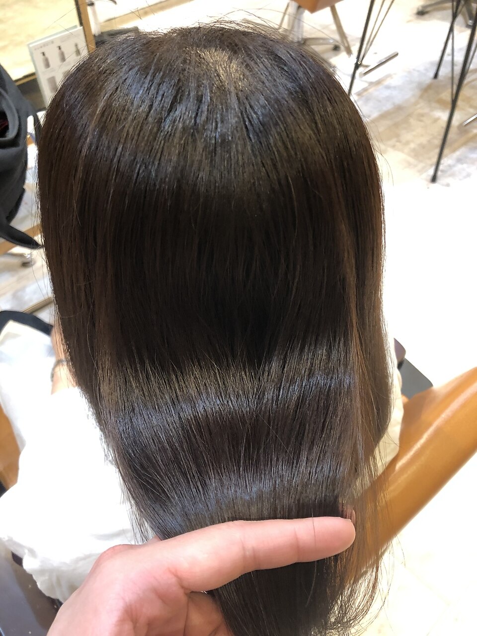 縮毛矯正+カット＋ベーシック髪質改善TR   