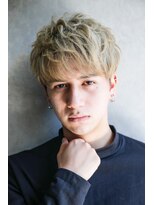 カライングドゥ(ing deux) スーツ短髪ツーブロック束感モテる黒髪シークレットパーマ流行