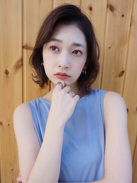 ブゾン(buZon) 【buZon ブゾン】大人可愛い☆レイヤーくびれボブ