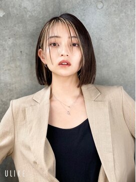 ユアーズ 青葉台店(youres) 大人女子のレイヤーミディアムヘア ヨシンモリ 韓国ヘア