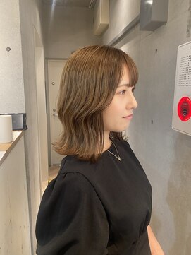 ラフ 大宮店(Laf) 外ハネミディアムスタイル