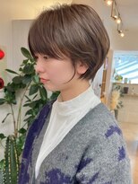 サンドシーン(sand scene)&nbsp;＠thisiskaito表参道原宿/ショートヘア/ショートボブ/グレージュ