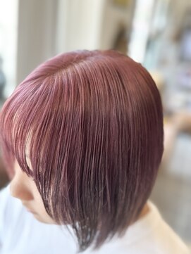 ヘアーデザイン ジュモク(Hair Design Jumoku) ピンクシャギー