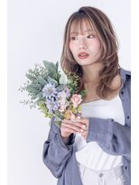 ブリング バイ スノードロップ 吉祥寺(BRING by Snowdrop)&nbsp;黒髪/グレーベージュ/レイヤーロング/前髪パーマ/吉祥寺