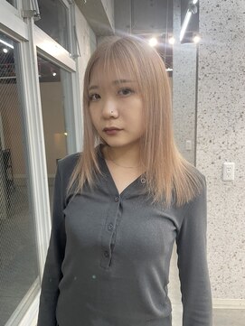 ラニヘアサロン(lani hair salon) ミルクティーベージュ/ブロンド/ハイトーン/ケアブリーチ