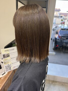 ブリーチなしカーキベージュ