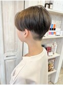 福山Caary学生学割刈り上げスッキリハンサムクールショート女子