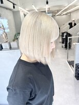 ファイブバイジエクト 堀江(FIVE by The Ect)&nbsp;ホワイトブロンドボブ