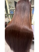 エアー 銀座タワー(AIR)&nbsp;プレミアムケアカラー/髪質改善/ツヤ髪スタイル【榛葉】