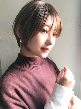 ネイロ 錦糸町(NeiRo) ★前下がりショートボブハンサムショートカットカラーパーマケア