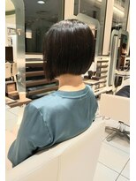エムコーゾーヘアー(M KOZO hair)&nbsp;【YAMATO】東京/丸の内/大人ショート/大人ボブ/耳かけ